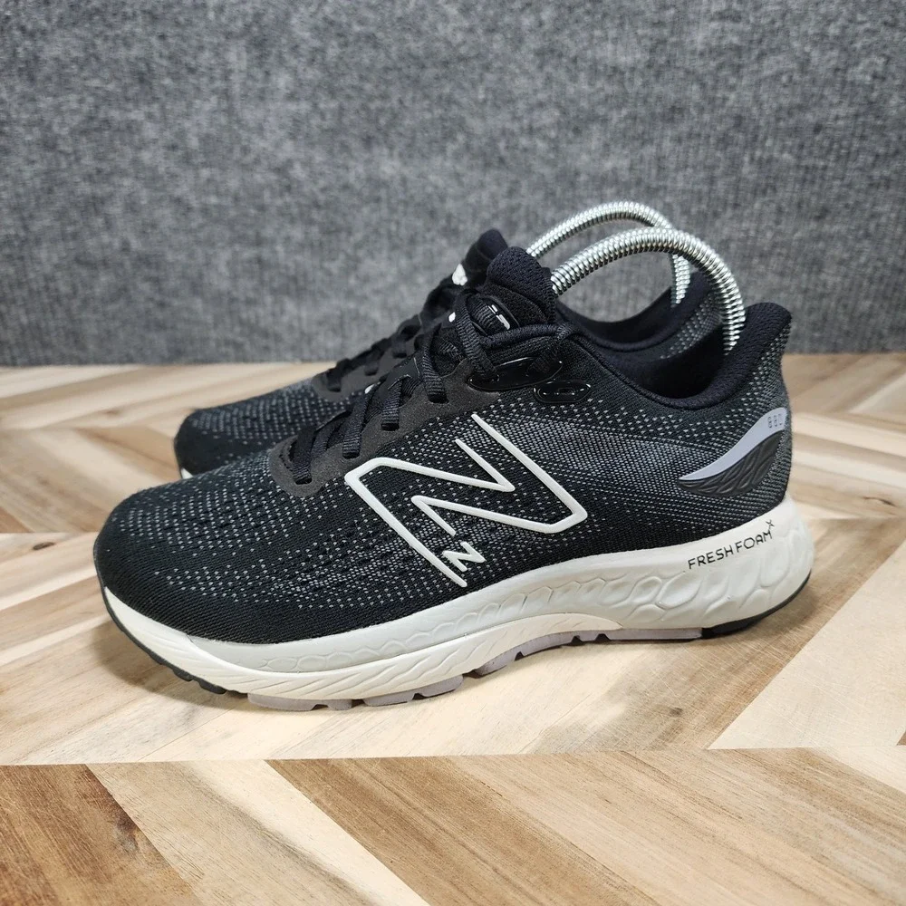 New Balance Fresh Foam X 880v12 Women's 8 Black White Running Shoes W880B12
